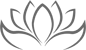 Revive Med Spa lotus flower from logo in dark gray